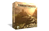Board game box for 'Tawantinsuyu: The Inca Empire' with a scenic depiction of Incan architecture.