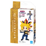 nanoblock Yami Yugi figure in packaging with branding