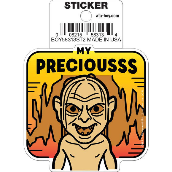 Lord of the Rings: Gollum My Preciousss Die Cut Vinyl Sticker - 3