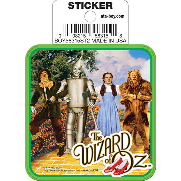 Wizard of Oz: On the Yellow Brick Road Die Cut Vinyl Sticker - 3