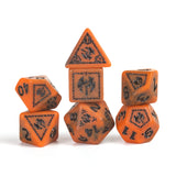 D&D: Adventure Dice Set - Barbarian Orange