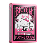 Bicycle Hello Kitty Black & Pink Playing Cards