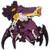 Tyranid on a white background