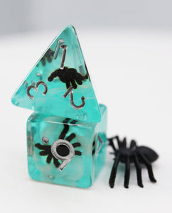 Blue Tarantula RPG Dice Set