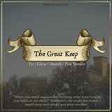 Brandywine Curio Candles: The Great Keep