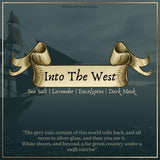 Brandywine Curio Candles: Into the West