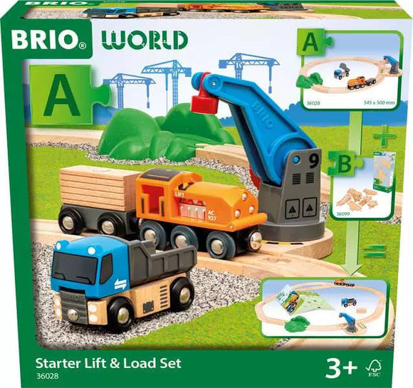 Brio: World Train Set Starter Lift & Load Set