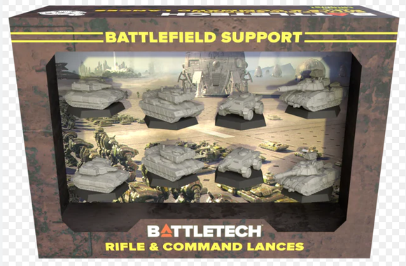 BattleTech: Mercenaries Force Pack - Battlefield Support Rifle & Command Lances