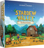 Board game box for 'Stardew Valley' with a farm scene on the cover.