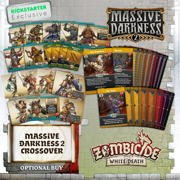 Zombicide: Set Di Token E Dadi Esclusivi – Pizza Jennika E Plastica White Death (KS Escluso) - Foto 2