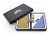 GOPAG playing cards with a black box on a white background