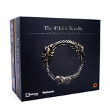 The Elder Scrolls game box with dragon emblem on a white background