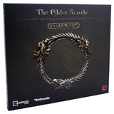 The Elder Scrolls Valenwood expansion box with dragon emblem on a black background