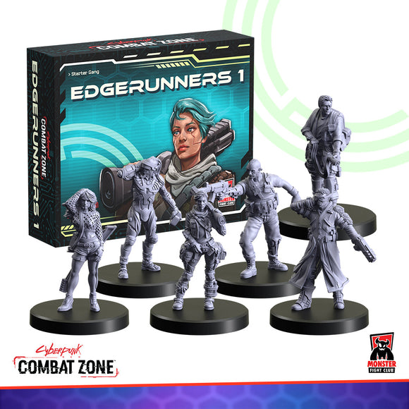 Cyberpunk Red RPG: Combat Zone - Edgerunners 1 Starter Gang