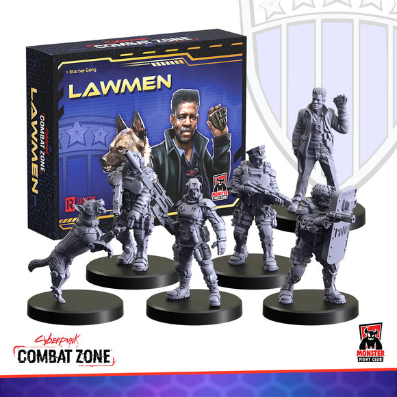 Cyberpunk Red RPG: Combat Zone - Lawmen Starter Gang