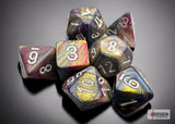 Chessex Dice: Festive Mini-hedral Carousel/white (7)