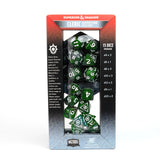 D&D: Adventure Dice Set - Cleric Green