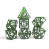 D&D: Adventure Dice Set - Cleric Green