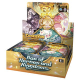 CookieRun TCG: Age of Heroes and Kingdoms Booster Display