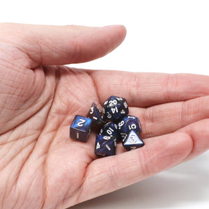 Die Hard Dice: Critlings Mini - Indigo Sparkle (7)