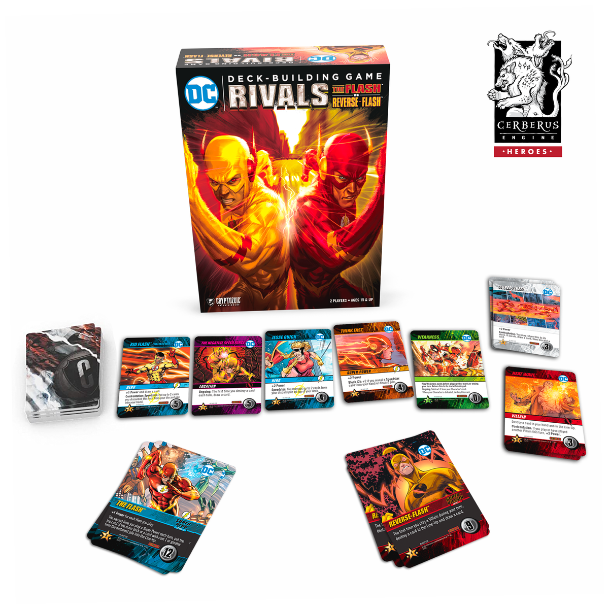 DC Deck-Building Game: Rivals - The Flash vs. Reverse-Flash – Little ...