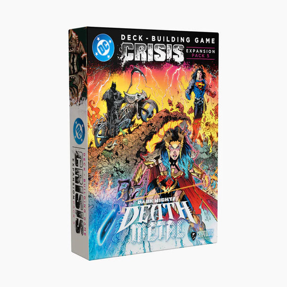 DC Comics Deck-Building Game expansion pack on a white background