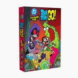 Teen Titans Go! Deck-Building Game box with colorful design on a white background