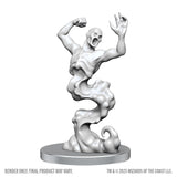 White miniature figurine on a gray base with 'Wizards of the Coast' branding.