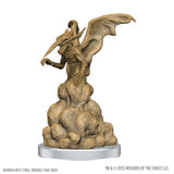 Fantasy creature statue on a white background with 'Wizards of the Coast' branding.
