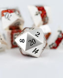 Emberglow Gaming: Metal Dice -  Fool's Coin (7)