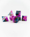 Emberglow Gaming: Sharp Edge Dice - Moonbrush Call (7)