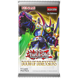 Yu-Gi-Oh! trading card game packaging with character illustration and Konami branding.