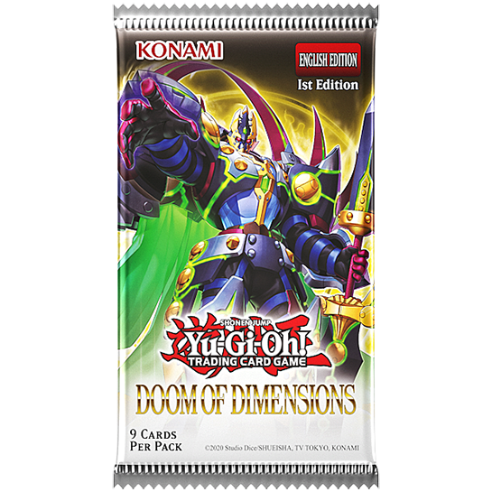 Yu-Gi-Oh! TCG: Doom of Dimensions - Booster Pack