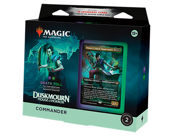 Magic: The Gathering - Duskmourn: House of Horror Commander Deck - Death Toll