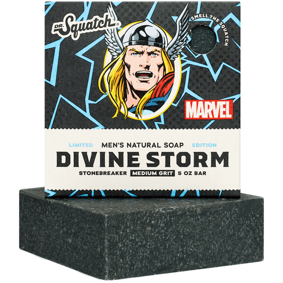 Dr. Squatch Soap: Marvel Avengers Collection - Divine Storm