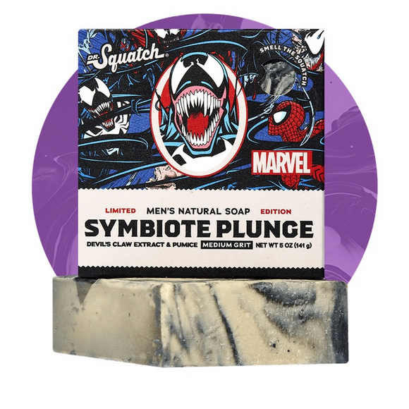 Dr. Squatch Soap: Marvel Villains Killer Combo Collection - Symbiote Plunge