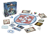 Dungeon Fighter board game set with components and packaging on a white background