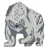 D&D Gamelings: Snowy Owlbear