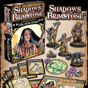 Shadows of Brimstone: Dark Stone Shaman Hero Pack