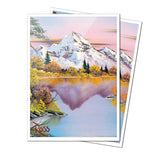 Deck Protector Sleeves: Apex - Bob Ross: Mighty Mountain Lake (105ct)