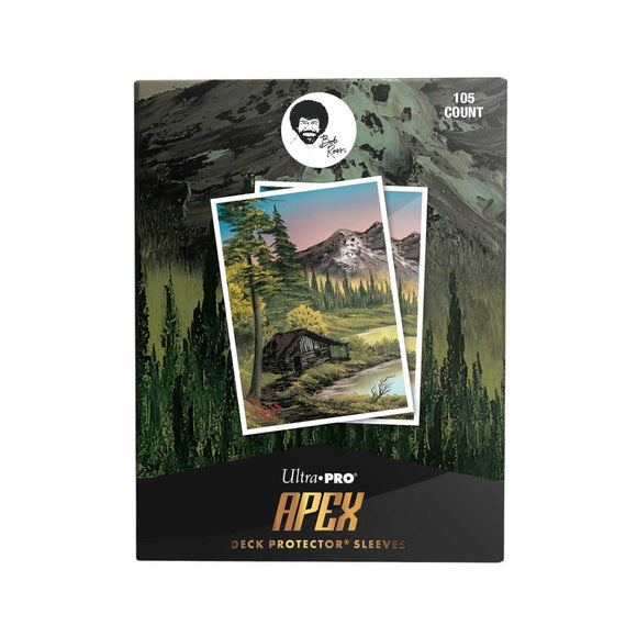 Deck Protector Sleeves: Apex - Bob Ross: Mountain Retreat (105ct)