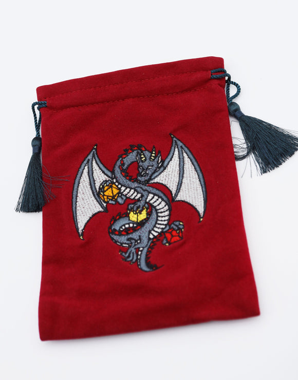 Dice Bag: Black Dragon