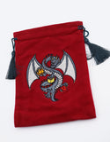 Dice Bag: Black Dragon