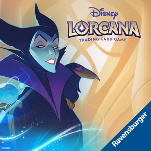 Disney Lorcana TCG The First Chapter Logo Square with Malifecent