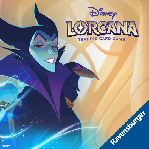 Disney Lorcana TCG The First Chapter Logo Square with Malifecent