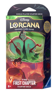 Disney Lorcana: The First Chapter Starter - Cruella De Vil and Aladdin (Emerald/Ruby deck)