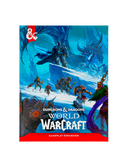 Dungeons & Dragons World Warcraft: Gameplay Expansion book cover shown upright on a white background. The cover art is dominated by icy blue and cyan tones, with fantasy characters and a dragon in a snowy mountain scene.