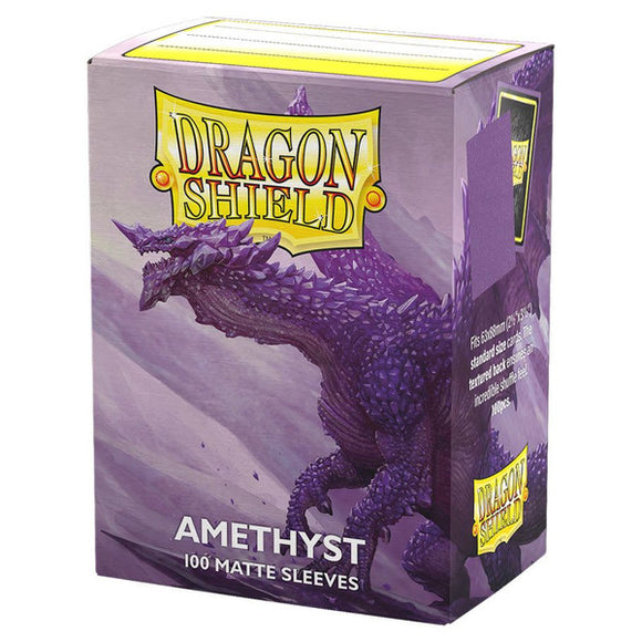 Dragon Shield Deck Protector Matte: Amethyst (100)