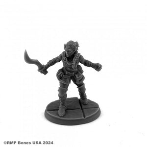 Dungeon Dwellers: Emrul Gozgul, Half-Orc Rogue (Alternate Sculpt)