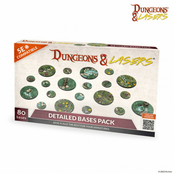 Dungeons & Lasers: Detailed Bases Pack